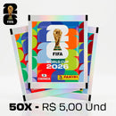 Kit Com 50x Envelopes Oficial FIFA World Cup 2026™