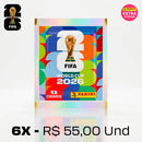 6x Envelopes Selecionados com Extra Sticker Garantida Oficial FIFA World Cup 2026™